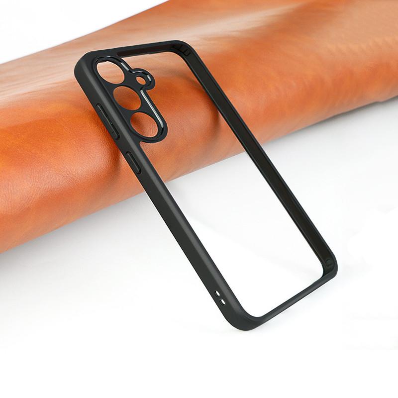 For Samsung Galaxy S25 Case Samsung S25 FE Cover TPU Frame PC Bumper Protective Phone Cases For Samsung S25 Ultra Plus Funda