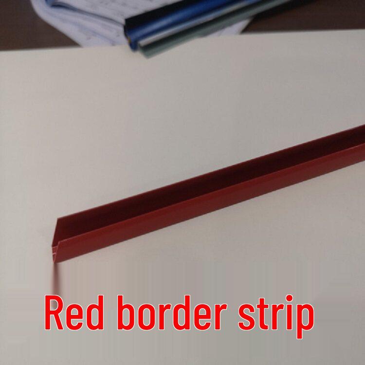Colored Plastic KT Board Edge Strip - 5mm Protective Foam Card Edge Strip