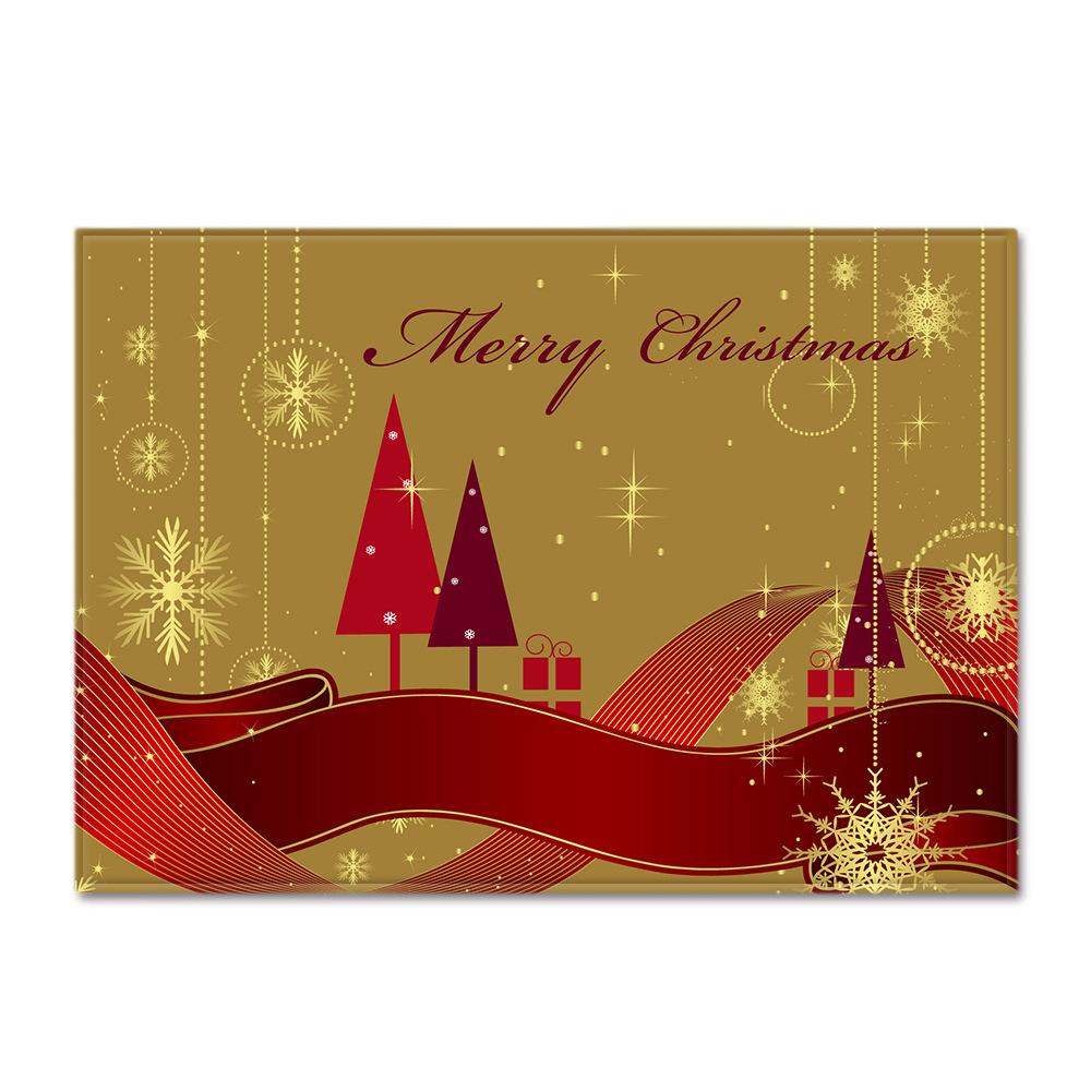 Christmas Living Room Floor Mat Bedroom Dining Room Carpet Carpet Doormat