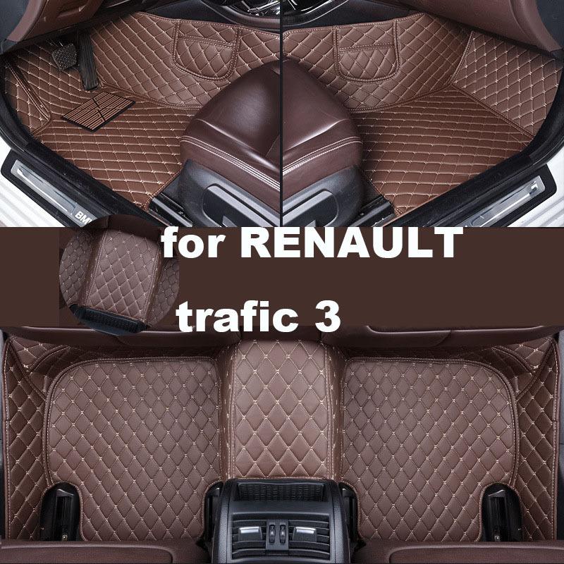 

Коврики для автомобиля Autohome для RENAULT Trafic 3 2014-2020 года, обновленная версия, аксессуары для салона автомобиля, ковры, изготовленные на заказ