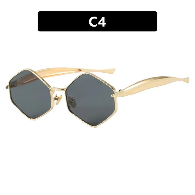New Retro Rhombus Sunglasses Luxury Unisex UV Resistant Glasses for Beach Street Photography Fashion Designer Lenses