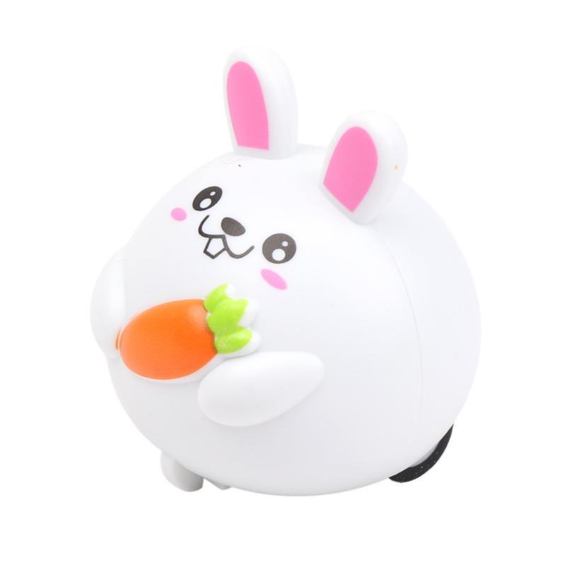 Carrot Rabbit Animal Toy Car With Rebound Mechanism For Toddlers And Gift Giving
