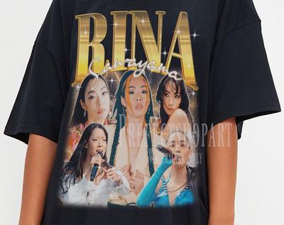 RINA SAWAYAMA Retro T-shirt - Rina Sawayama Tee, Rina Sawayama Long Sleeve Shirt, Rina Sawayama Youth Tee, Rina Sawayama Kids Tee