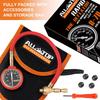 ALL-TOP 4X4 Rapid Tire Deflator Kit 0-70PSI Tire Pressure Gauge/Air Down Master/For Offroad Tire Of Jeep, Truck & ATV