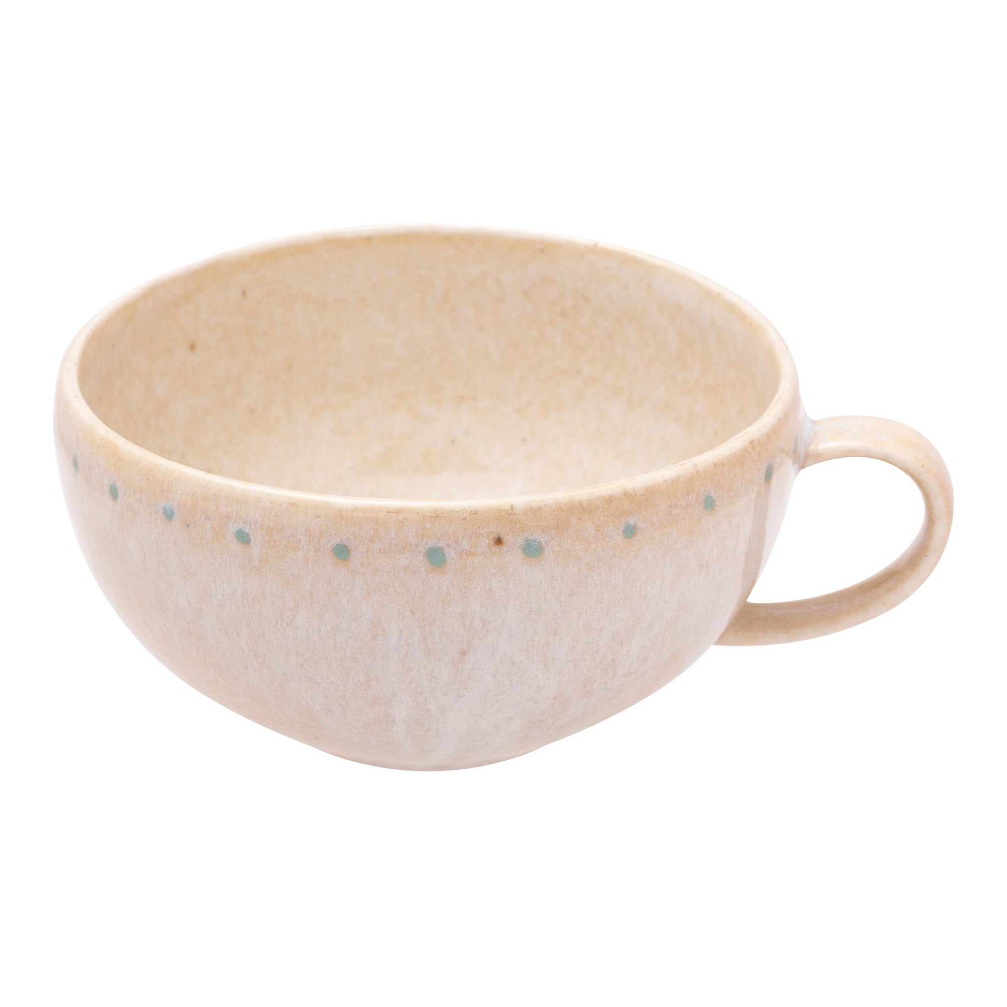 

Керамика Koyo, средняя миска, японская столовая посуда, точечная суповая миска, белая посуда Mino, сделано в Японии в 20166 году