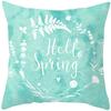 Summer Tropical Style Plant Fruit Print Pillow Case Home Decor for Sofa Car Polyester Throw Pillow Cover Cushion Cover Designer