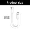 Silicone Short 10/20/50cm Type C to USB C Cable 480mbps 100W Fast Charging Data Cable for Mobile Phone Laptop Tablet