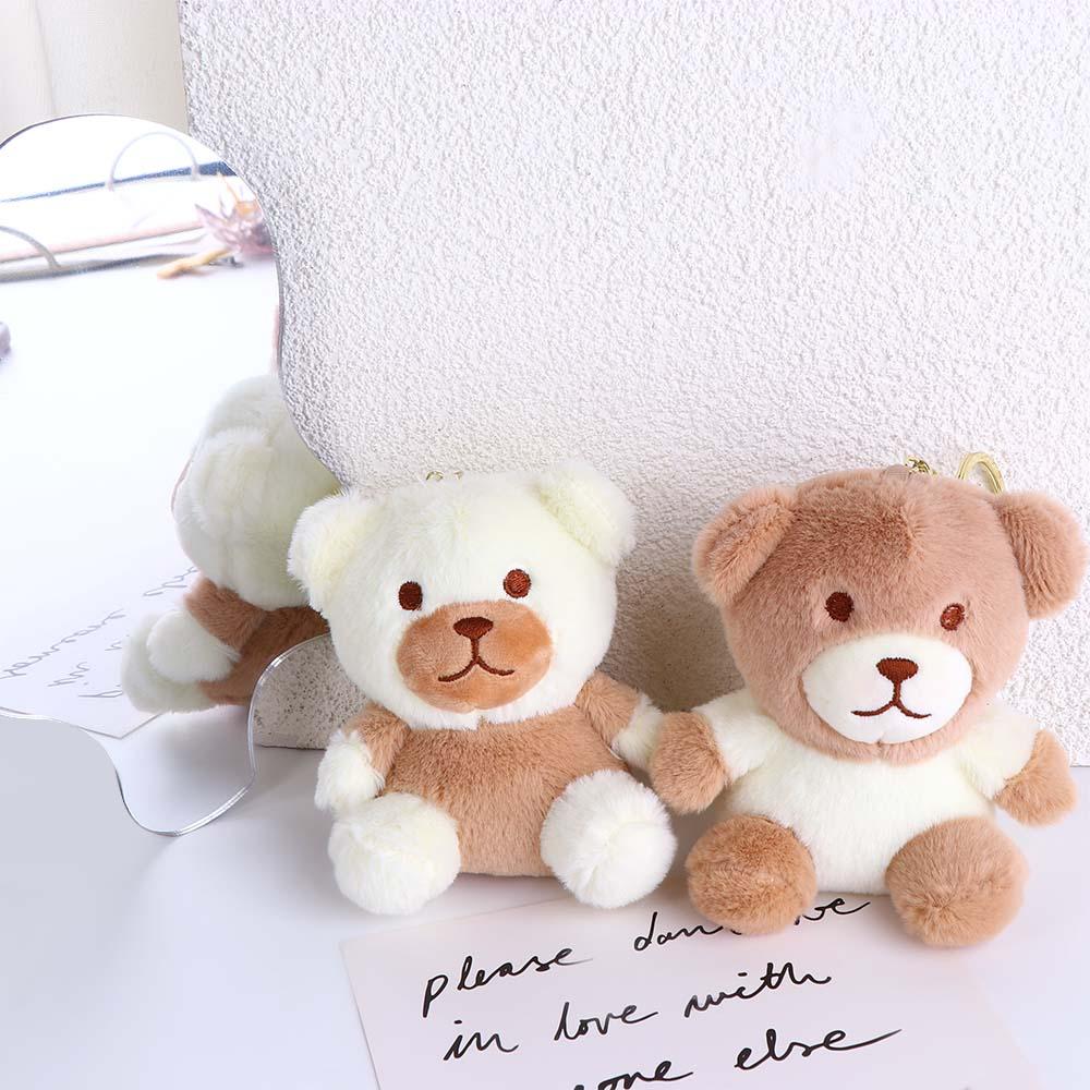 Plush Toy Dog Bunny Bag Ornaments Plush Doll Plush Dog Keychain Plush Pendant Plush Bunny Keyring