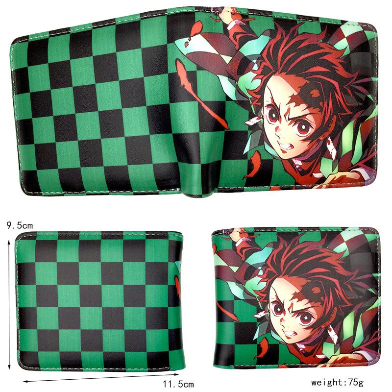 Krátká peněženka Kimetsu No Yaiba Tanjiro Kamado s kapsičkou na mince