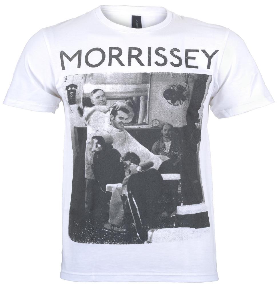 

Morrissey T Shirt Barbershop Official New White S