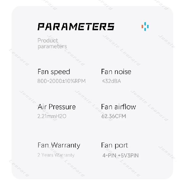 Jungle Leopard Galaxy Prism XH Flowing Running Lights PC Case Fan 120mm  ARGB Cyclic Mirror Light Effect PWM Cooling Fan