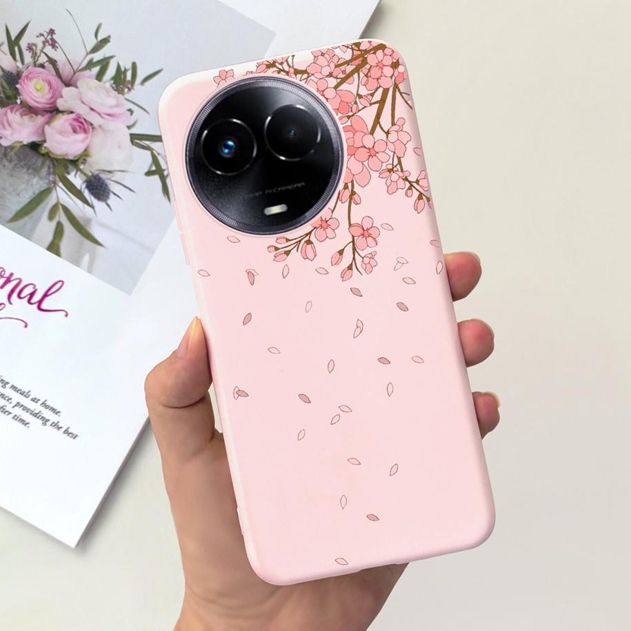 Shockproof Case For Realme 11 5G / Realme 11X Phone Cover Fashion Girls Soft Silicone Funda For Realme11 11 X 2023 RMX3785 Coque