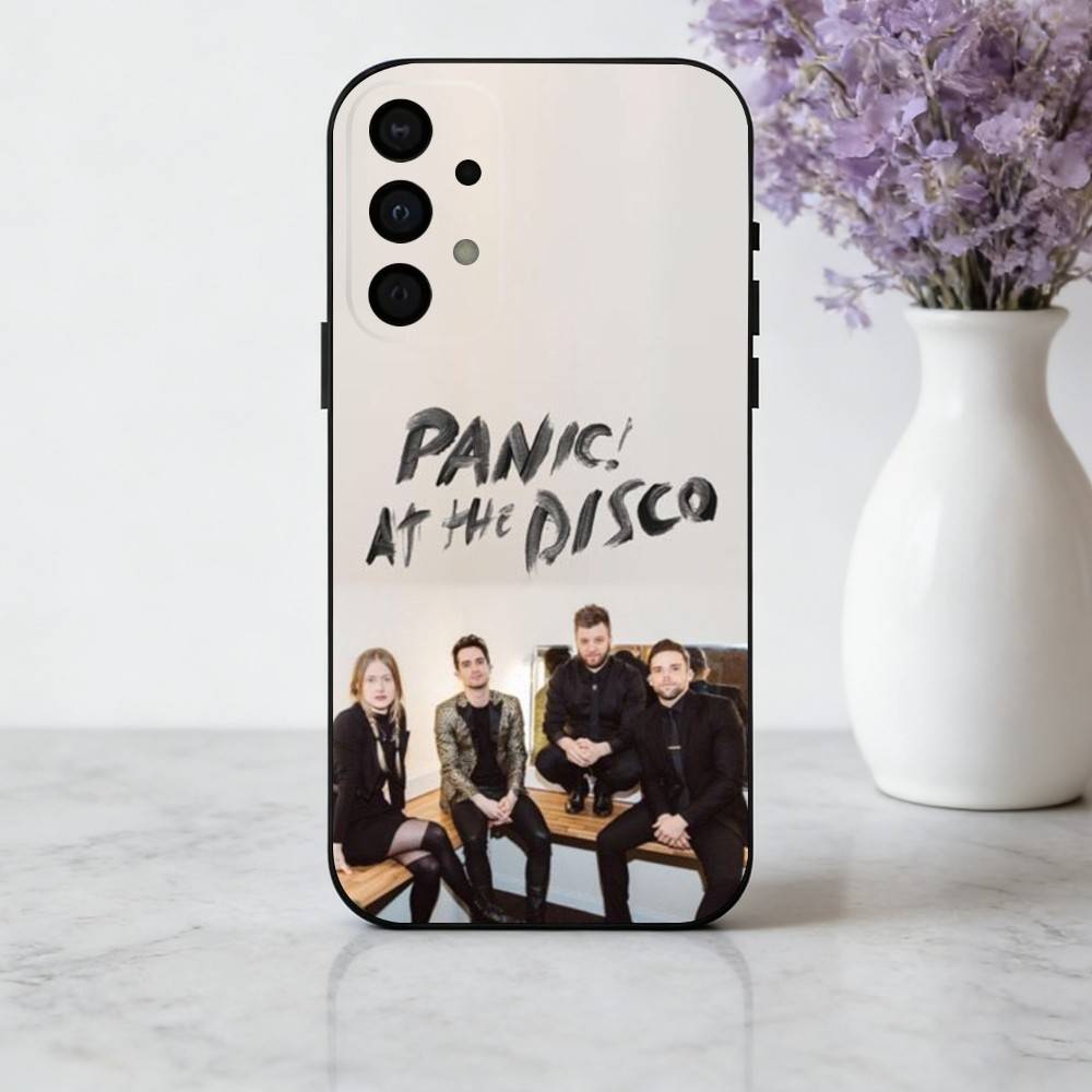 P-Panic A-At-t The D-Disco-o Phone Case For Samsung Galaxy A73,A72,A71,A70,A53,A52,A51,Soft Silicone Black Cover