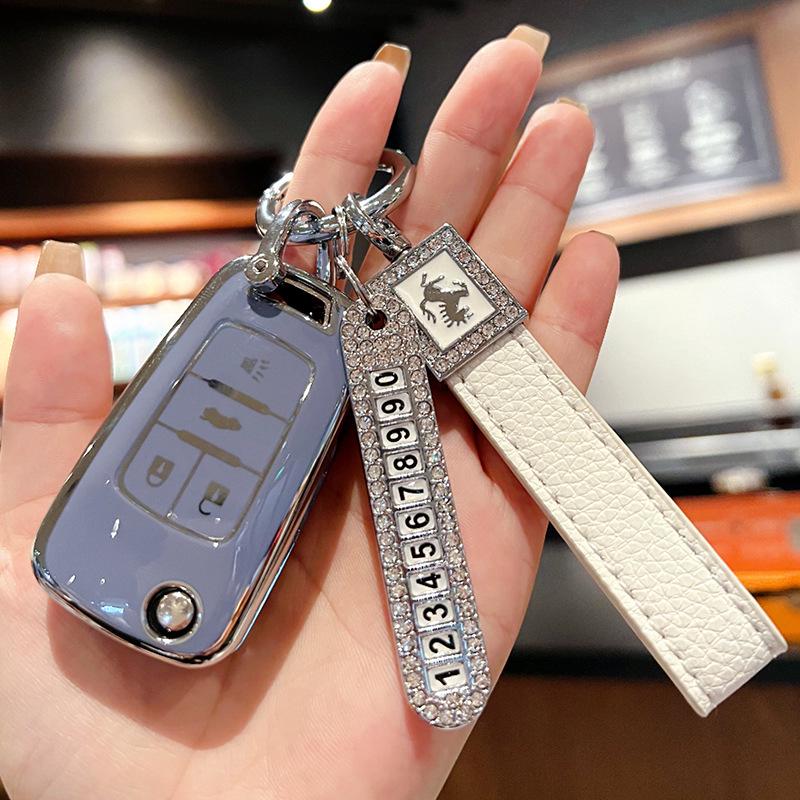 Składane etui na kluczyk z 5 przyciskami Buick LaCrosse & GL8 (2009-2014)