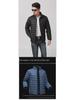 Men's Off-Season Cotton-Padded Jacket: Lightweight Down, Large Sizes for Middle-Aged and Young Men, Thick Winter Jacket