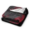 Viking Raven Norse Print Flannel Blanket Gifts Warm Plush Throw Blankets Soft Comfy Lightweight for Home Couch Bed Sofa Travel