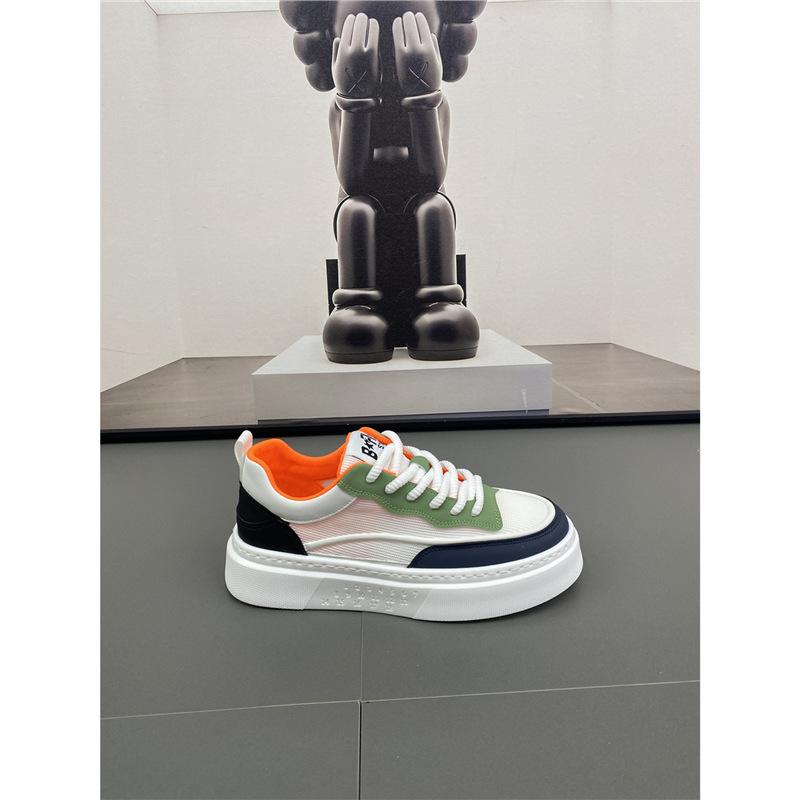 Autumn new color matching breathable low-top board shoes lightweight lace-up soft-soled casual shoes zmd