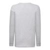 Fruit of the Loom Childrens/Kids Valueweight Heather Long-Sleeved T-Shirt