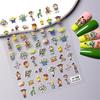 5D Embossed Cute Buzz Lightyear Cartoon Nail Art Stickers