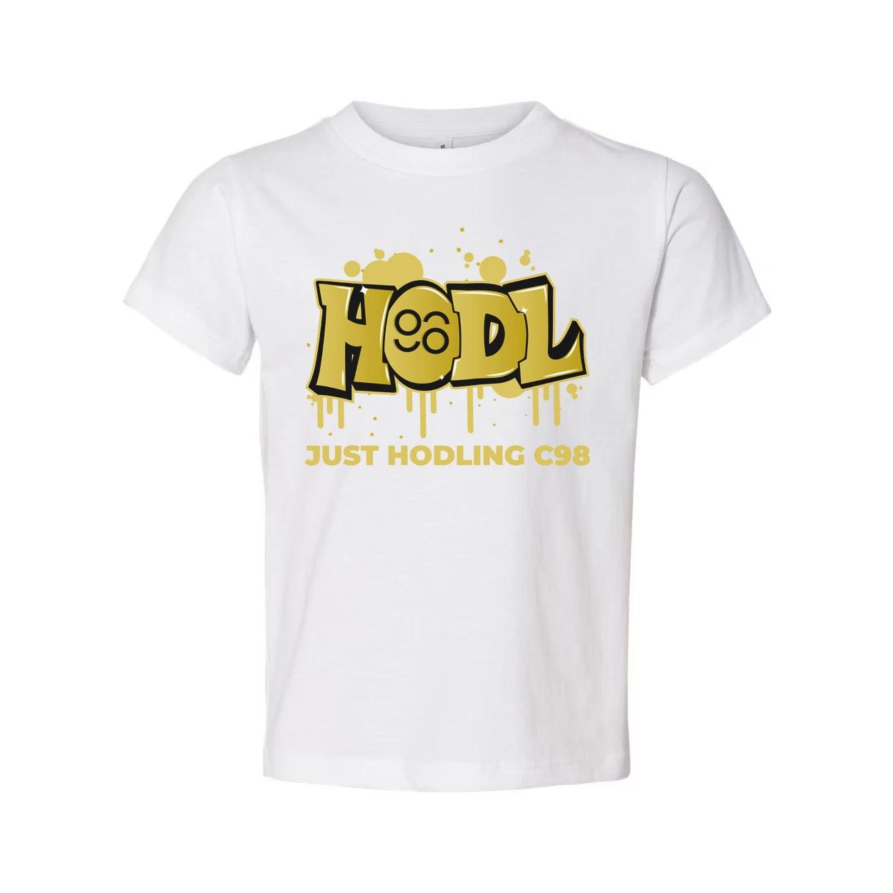Hodl Graffiti Graphic T Shirt Unisex Casual Design Featuring Just Hodling C98 Cr 4XL