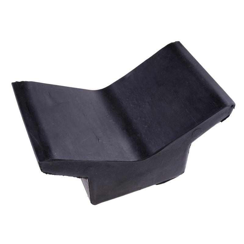 

Black 4 Inch Mounting Width Boat Trailer Bow Stop V-Block Rubber 50-56260 50-56261