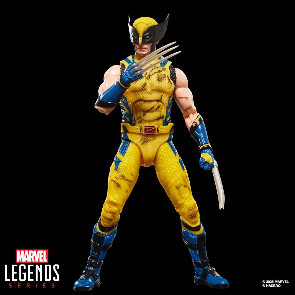 Hasbro Marvel Legends Wolverine Action Figure 15 cm Battle Damage Suit Collectible