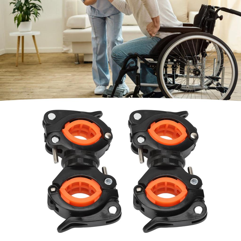 Walking Stick Cane Drive Rollator Rotate Accessory Drive Walker Cane Holder for Elderly