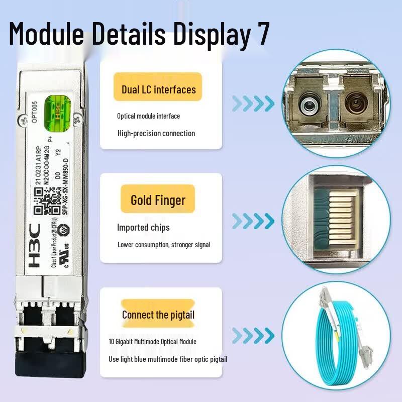 H3C SFP+ 10 Gigabit Single-Mode Optical Transceiver Module