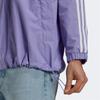 Adidas Trefoil Series Logo Print Hooded Jacket Men Jackets Light-Purple GN3459