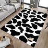 1PC cow print Extra Large Non Slip Floor carpet, Office, family, bedroom, Studio Large Area Rug Indoor Rugs, Vibrant Colors