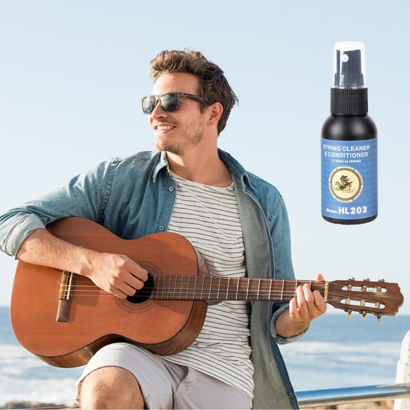 Olio di Limone Naturale Cura Tastiera Olio per Tastiera di Chitarra per Chitarre Ukulele Protegge da Sporco Sudore e Macchie