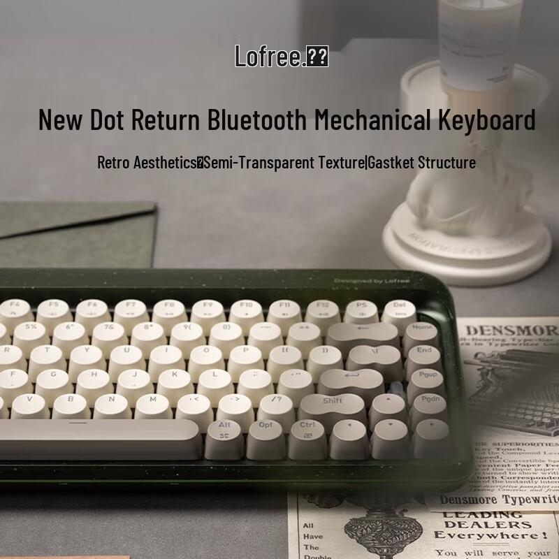 

Lofree Return 84-Key Tri-Mode Hot-Swappable Mechanical Keyboard