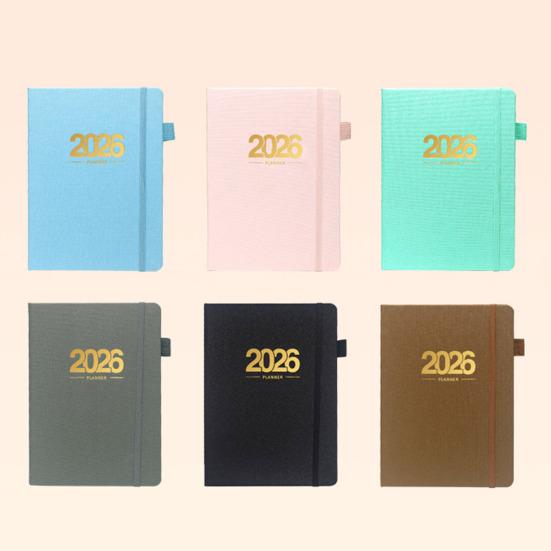 2026 Academic Planner A5 Daily Notebook for Scheduling Journaling Goal Tracking 144 Pages Professional Task List Planner