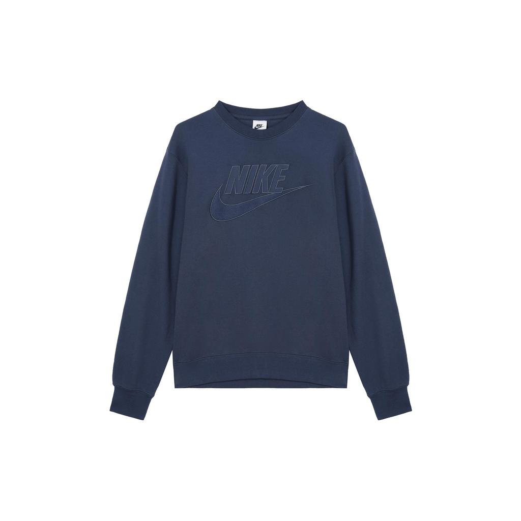 Nike Sweatshirts Men's Blue Crew Neck Moderate Regular DQ4584-437
