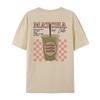 Y2k Aesthetic Matcha Latte Back Print TShirt Cute Matcha Lover T Shirt Egirl Loose Retro Streetwear Tops Women Fashion Clothing
