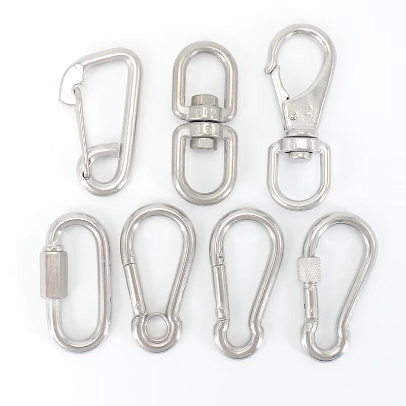 Bingyu 304 Stainless Steel Spring Snap Hook