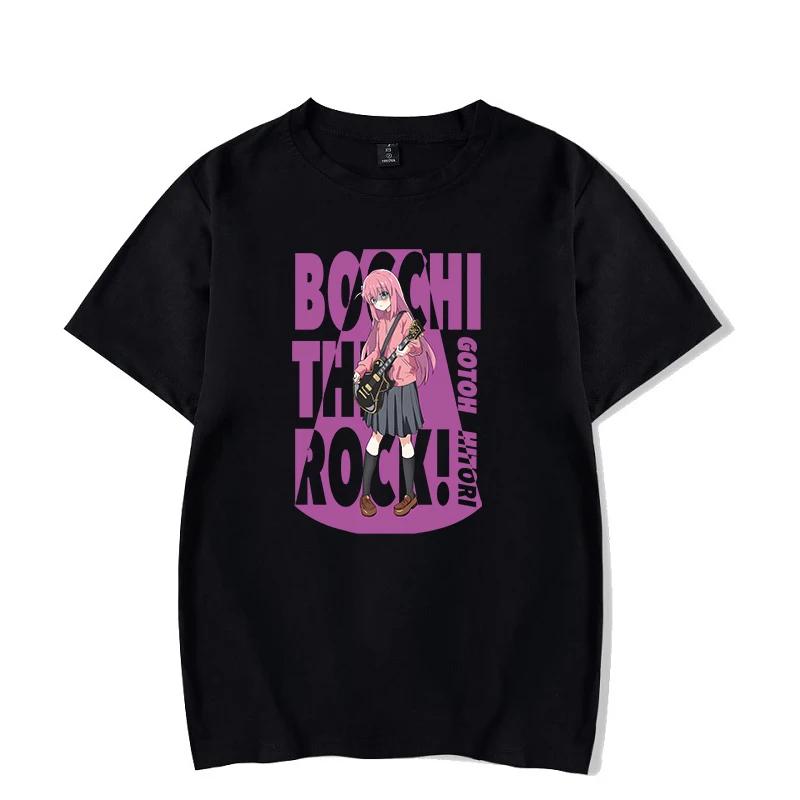 Classic Special Tshirt Bocchi The Rock Gotou Hitori Unisexga Shirt Anime Comfortable Hip Hop Graphic T Shirt Short Sleeve Tees