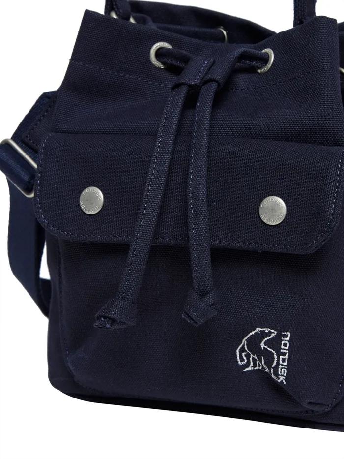 [Essential] Women's Cotton Bucket Bag_Indigo_OWA24B08N2