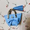 Stylish Mini Handbag for Dolls Fashionable Bowknot Action Figures Photo Props Mini Bag for 1/6 Dolls Accessories