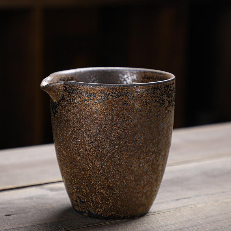 

Чаша справедливости ручной работы в японском стиле | Античный железный глазурь чайник | Большой фильтр для заваривания с ситечком | Необходимый атрибут чайной церемонии