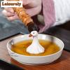Yixing Purple Sand Little Garlic Goose Tea Pet Ancient Tea Games Tea Figurine Play Toys Tea Statue Ornaments Tableware Supplies
