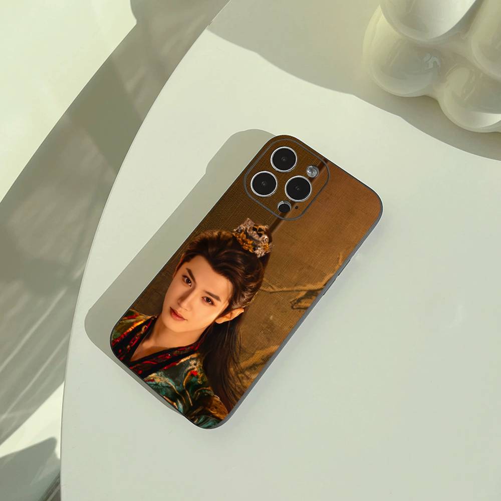 Actor -C-Chen Zheyuan Phone Case For iPhone 17,16,15,14,13,12,11 Pro Max,16/15/14Plus,XS Soft Black Cover