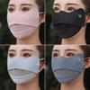 Breathable Ice Silk Face Cover UV Face Shield Washable Reusable Sun Protection Face Mask for Motorcycle Running Riding Exercise