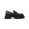 British style retro polished thick-soled lazy loafers, small leather shoes, one pedal, trendy Huizhou women's shoes