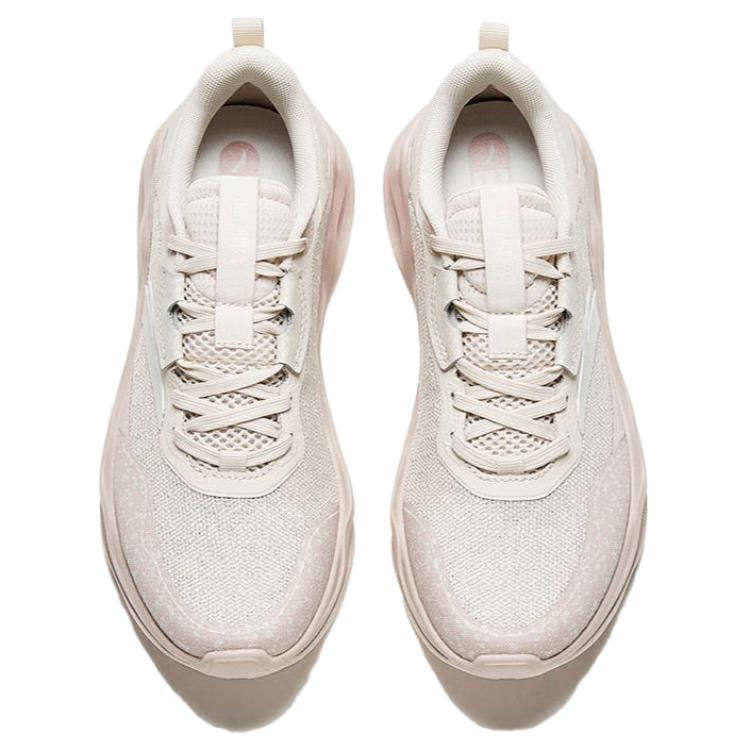 New Anta Cushioning Breathable Low Top Training Shoes Women's Greige 122337711-3
