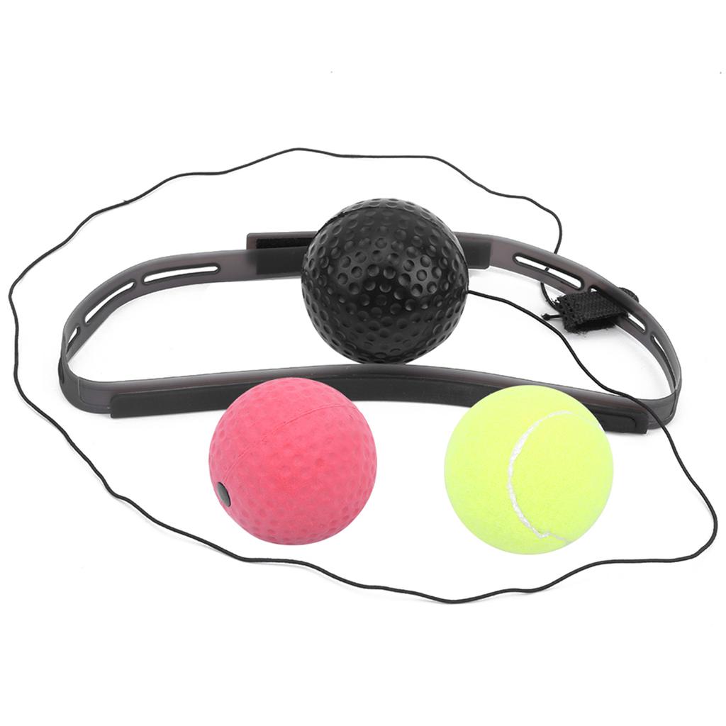 Boxen Response Ball Sanda Trainingsausrüstung Silikon Schweißableitendes Stirnband PU Gummi Ball