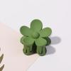 3.5cm 7cm Korea Flower Shape Hair Claw Clips Women Girls Ponytail Hairpin Barrette Headwear Accessories
