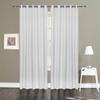 Simple Plain Curtain Cloth, Living Room Bedroom Balcony High Blackout Curtain Finished Product, Can Be