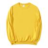 Autumn Solid Color Crew Neck Custom Sweatshirt for Couples & Groups