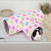 Warm Guinea Pig Tunnel House Thickened Pet Collapsible Tube Toy  Playtime Activity